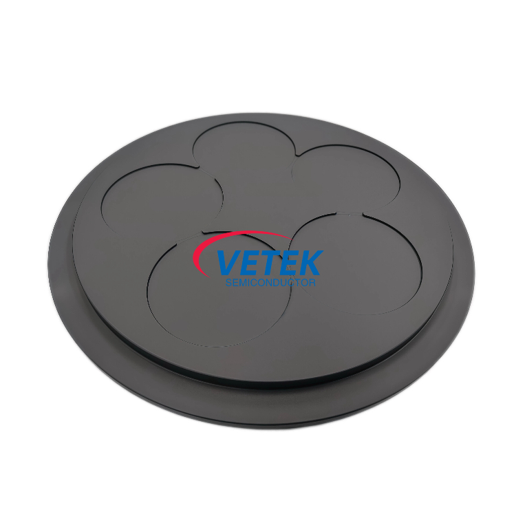 Gofret daşıyıcısı üçün CVD SiC ilə örtülmüş qrafit tutucu
