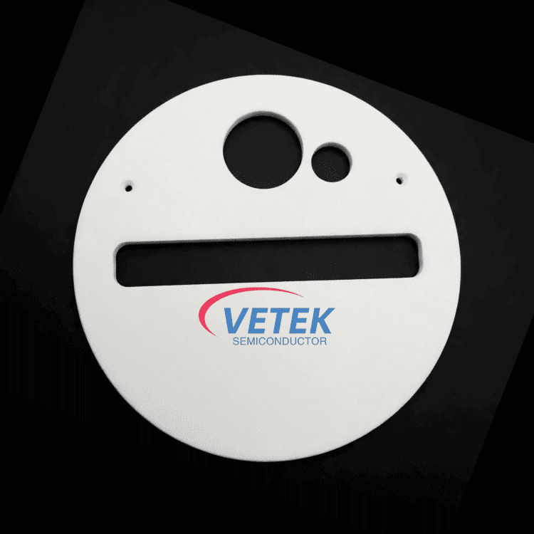 MOCVD üçün yüksək təmizlikdə qeyri-şəffaf kvars qalxanı və kepenk